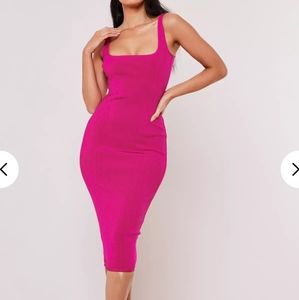 INC International Concepts | Dresses | Hot Pink Bandage Dress | Poshmark